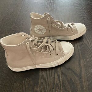 Converse Women’s High Top Tan Shoe